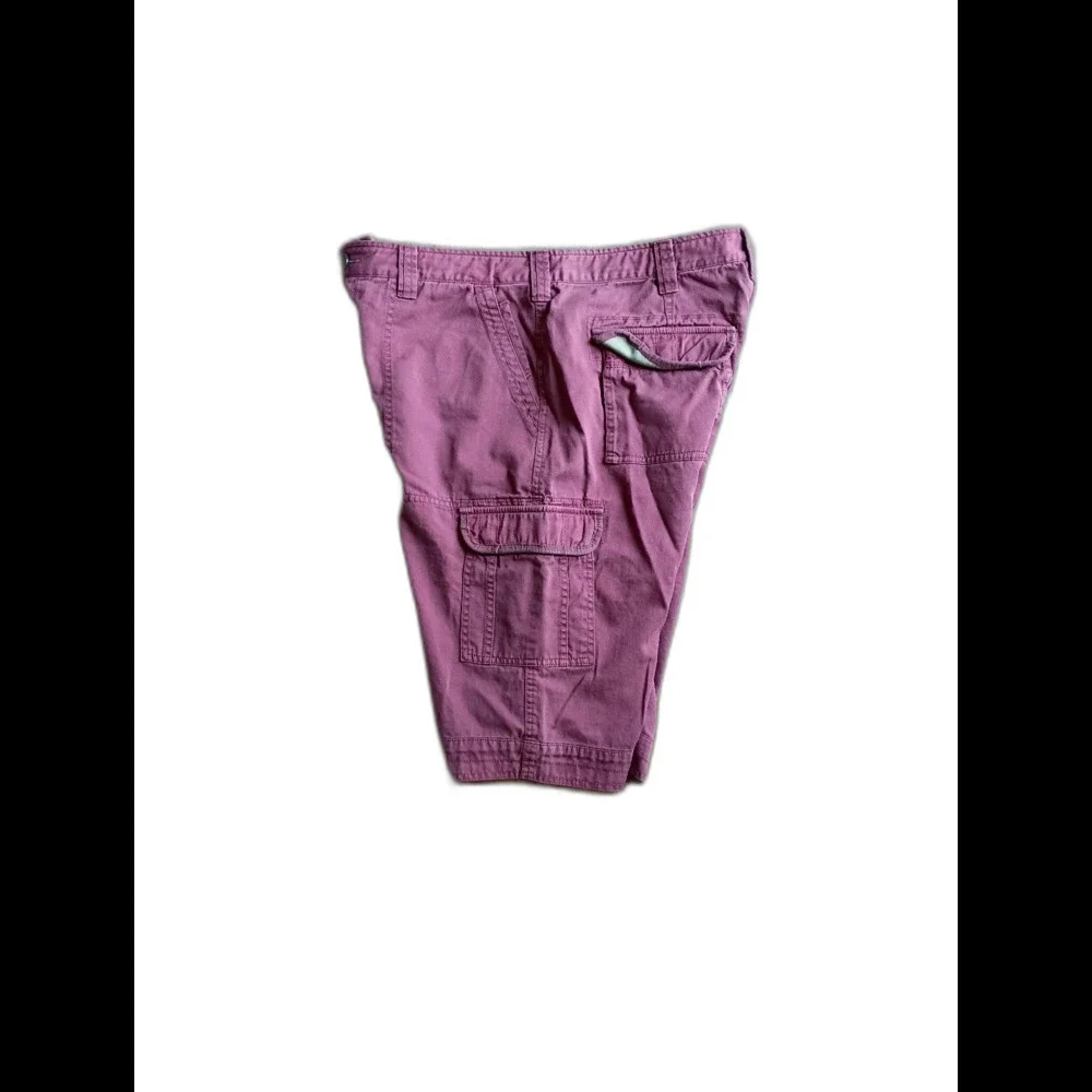 Carbon2Cobalt Cargo Shorts Men's 36 Faded Red